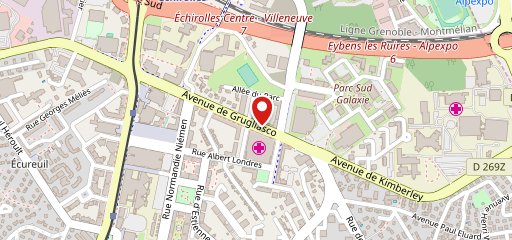 Pizza Campus sur la carte