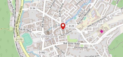 Pizza Chrono Lillebonne sur la carte