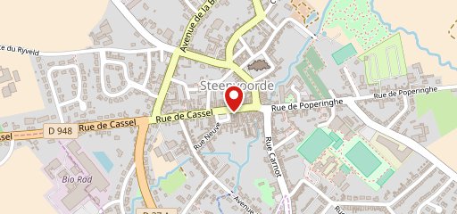 Pizza City Steenvoorde sur la carte