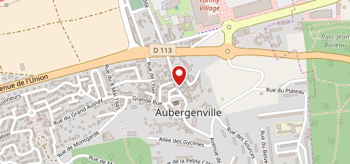 L'auberge En Ville sur la carte