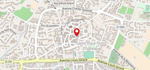 Pizza du Rond Point sur la carte