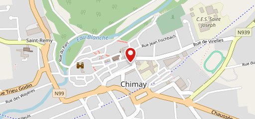 Pizza du Sud de Chimay sur la carte