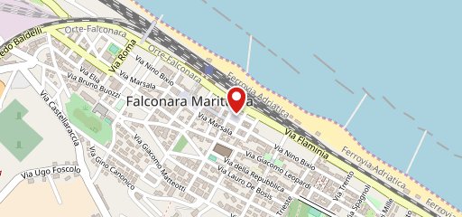 Pizza Express Falconara sulla mappa