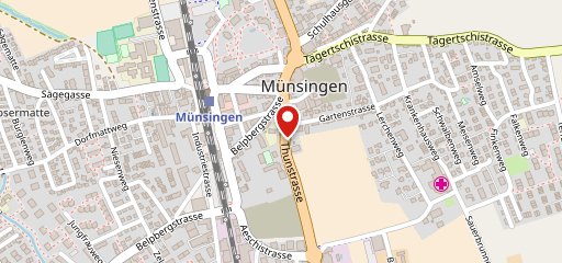 Münsingen Pizza Express sulla mappa