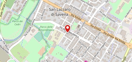 Pizza Express San Lazzaro di Savena sur la carte