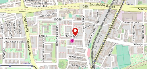 Pizza Express Zagreb sulla mappa