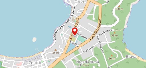 Pizza Feliz Armação dos Búzios RJ no mapa