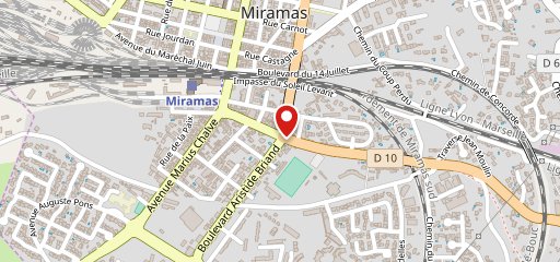 Pizza Go Miramas sur la carte