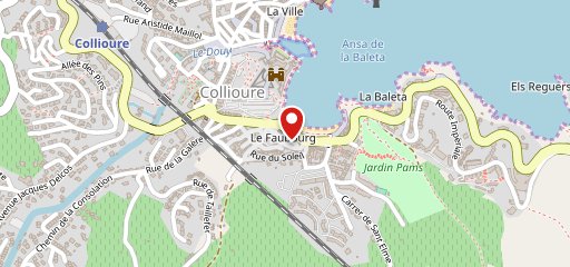 Comptoir Pizza HB Collioure sur la carte