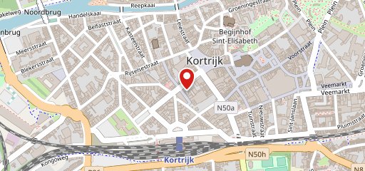 Kebab home Kortrijk sur la carte