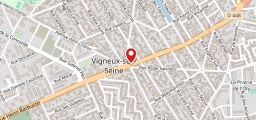 Pizza house Vigneux sur la carte