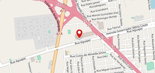 Pizza Hut Araçatuba no mapa