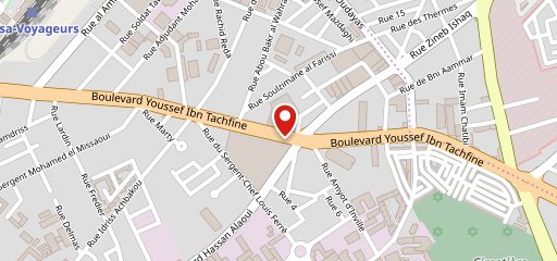 Pizza Hut Delivery Ibn Tachfine sur la carte