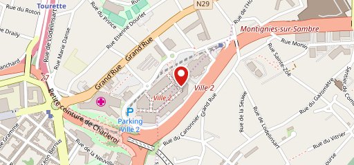 Pizza Hut Ville 2 sur la carte