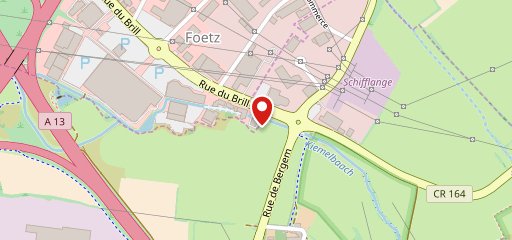 Pizza Hut Foetz sur la carte