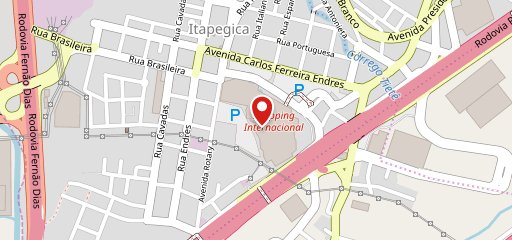 Pizza Hut Express Internacional Shopping Guarulhos no mapa