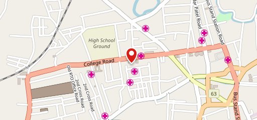 Pizza Hut College Road, Hospet on map