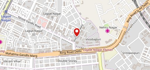 Pizza Hut Lajpat Nagar, New Delhi on map