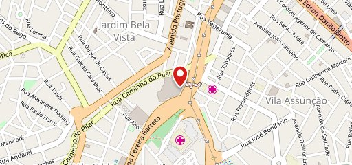 Pizza Hut - Santo André no mapa