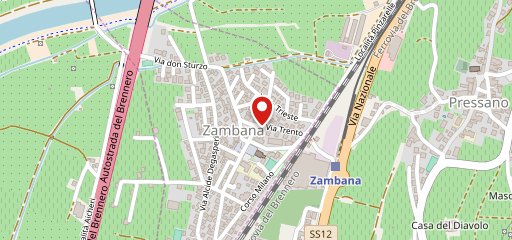 PIZZERIA ZAMBANA sulla mappa