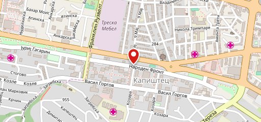 Krchma Restaurant sur la carte