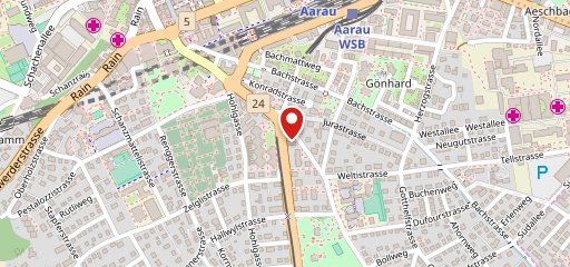 Aarau Pizza 2000 sulla mappa