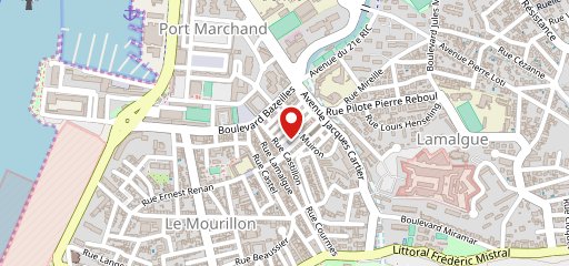 Pizza Toulon - La Bottega - Le Mourillon sur la carte