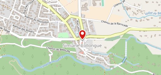 La Simianaise sur la carte