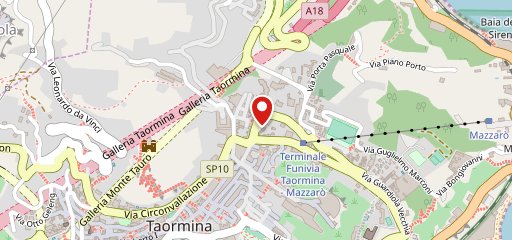 Pizzamania Taormina sulla mappa