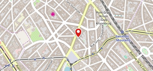 Pizza 'n Shake Ixelles sur la carte