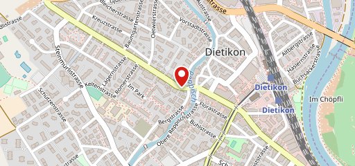 Burger Dietikon sur la carte