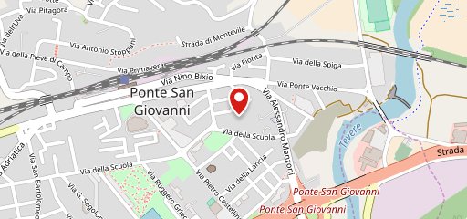 Pizzeria PIZZAPONTE sur la carte