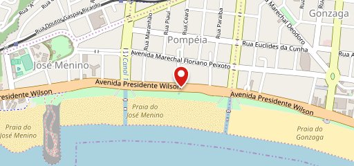 Pizza Prime - Santos no mapa