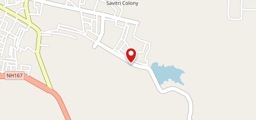 Pizza on map