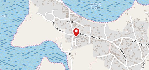 Pizza Rhuys Logéo (En haut du port du Logéo) sur la carte