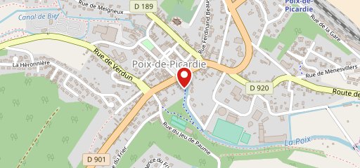 pizza roma poix-de-picardie sur la carte