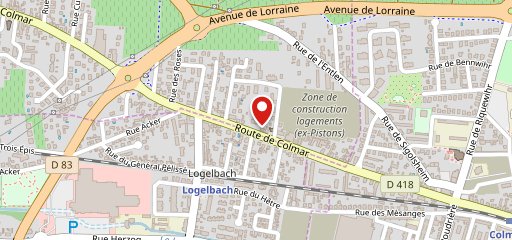 Pizzeria Sup Herbe Davy sur la carte