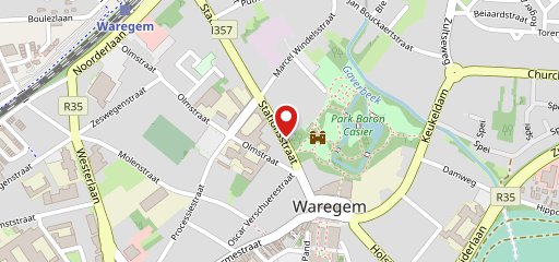 PIZZA TALIA Waregem sur la carte