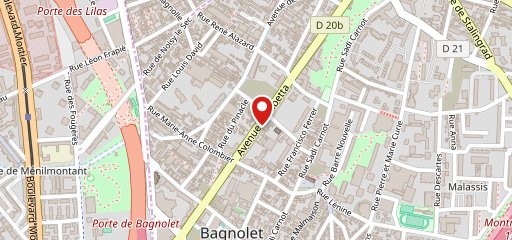 Pizza Time Bagnolet sur la carte