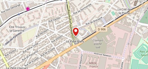 Pizza Time Clamart sur la carte