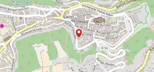 Pizza Time Laon sur la carte