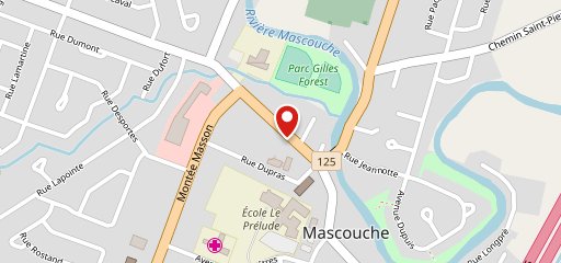 Pizza Vieux - Mascouche en el mapa