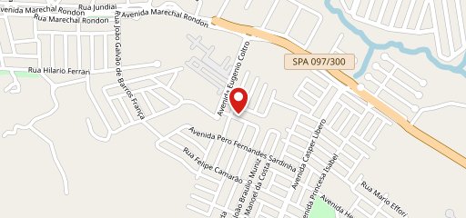 Pizza Ville no mapa