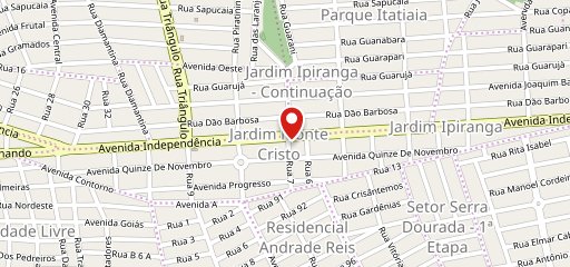 Pizza Z - Jardim Cristalino - Aparecida de Goiânia no mapa