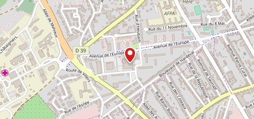 Pizza Bakir sur la carte