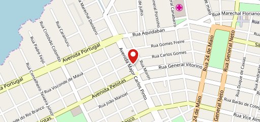 Pizza.com no mapa