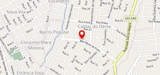 Pizzaflix Delivery - Caldas Novas no mapa