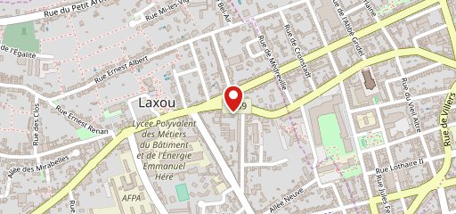 pizz'ajo laxou sur la carte