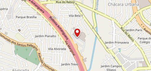 Pizzaland no mapa