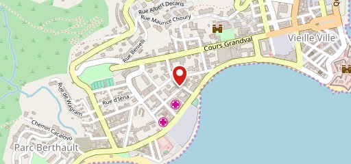 Pizz'Alex Ajaccio sur la carte